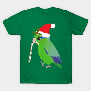 A cute Christmas green pacific parrotlet T-Shirt